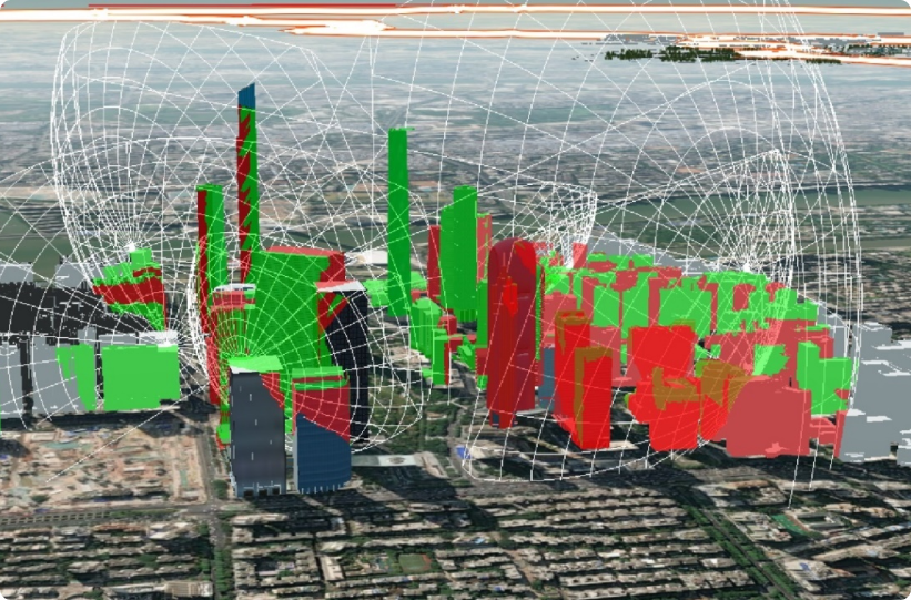 全广东建筑渲染与可视分析